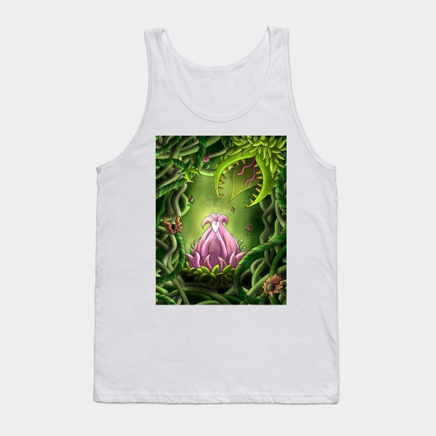 Plantera - Digital Tank Top by Bettypico